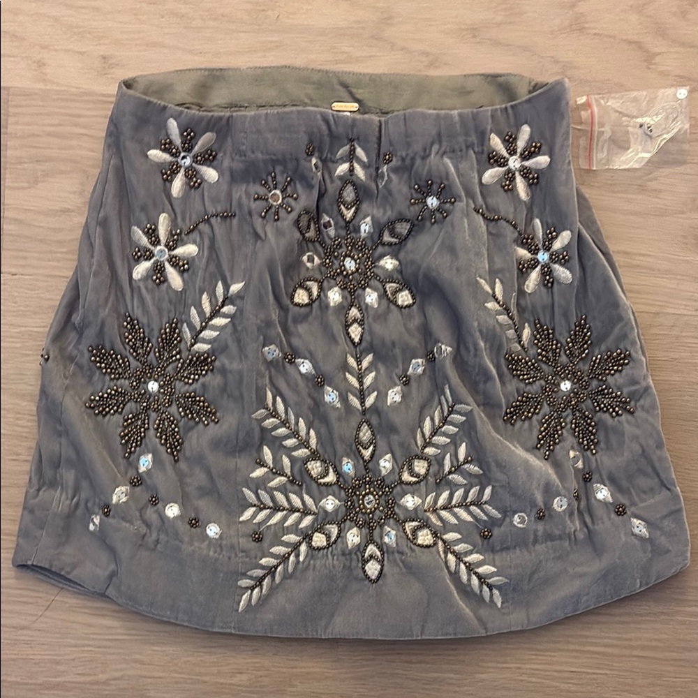 Free People Sequin Skirt